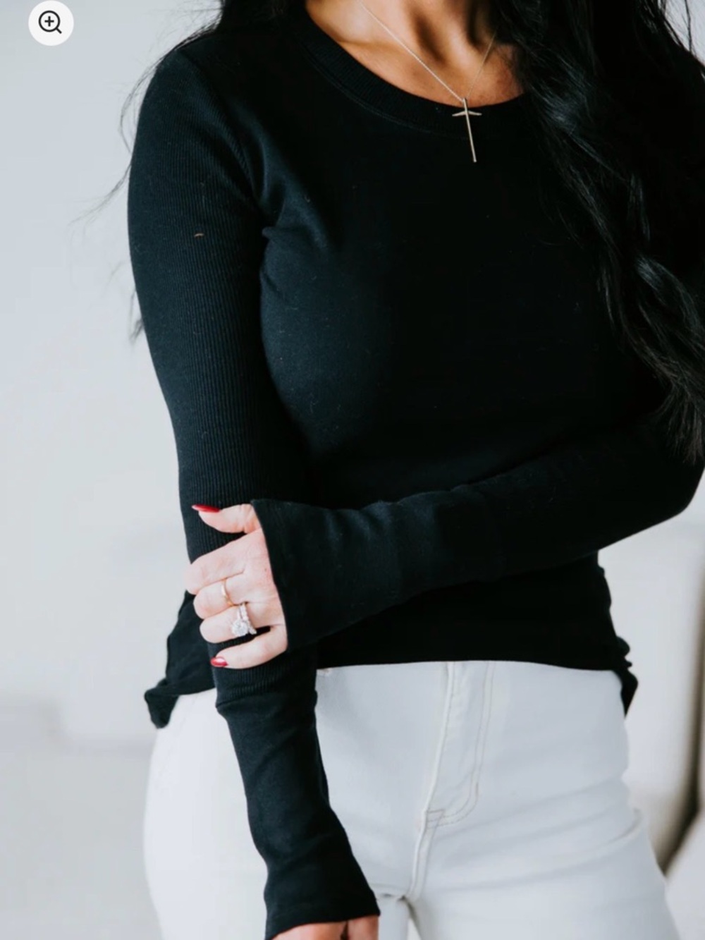 2X LILY & LOTTIE KYRA LONG SLEEVE TOP